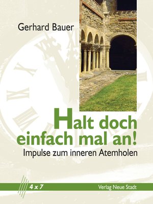 cover image of Halt doch einfach mal an!